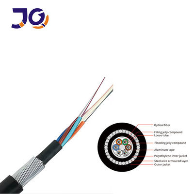 GYTA33 Denizaltı Fiber Optic Kablosu 48 96 144 Uzun mesafeli iletişim için çekirdek denizaltı optik kablosu