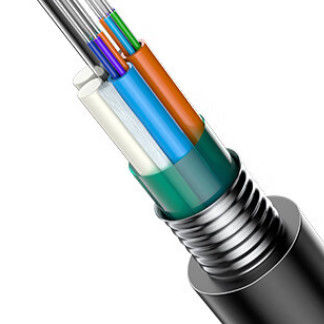 48 72 96 144 288 çekirdekli sarmal boş boru optik fiber kablosu GYTA GYTS kanal gömülü iletişim kablosu
