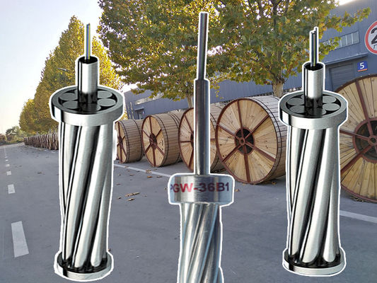 12 24 48 96 144 çekirdek dış hava kablosu opgw toprak kablosu kompozit toprak kablosu opgw fiber optic kablosu