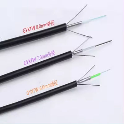GYXTW Tek tüplü zırhlı fiber optik kablo 2 4 6 8 12 24 çekirdek fiber optik kablo