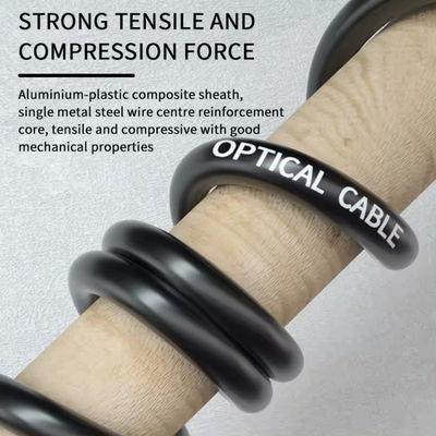 Alışveriş Satışı Dışarı Metal olmayan 96 çekirdekli hava borusu G652D FRP ile GYFTY Fiber Optic Kablo