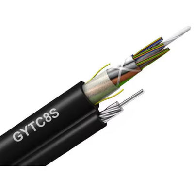 96 Çekirdek Havadan Kendiliğinden Taşan Fig 8 yapı GYTC8S haberci telli optik fiber kablosu ile fiyat