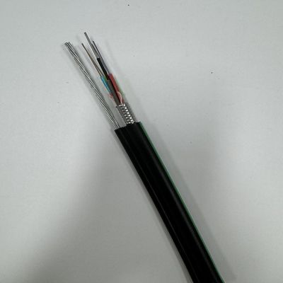 96 Çekirdek Havadan Kendiliğinden Taşan Fig 8 yapı GYTC8S haberci telli optik fiber kablosu ile fiyat