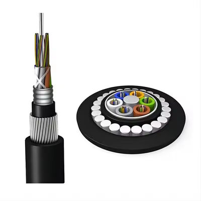 72 çekirdek GYTA33 Doğrudan gömülü Denizaltı fiber optik kablosu kemirgenlere karşı zırhlı fiber optik kablosu