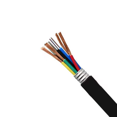 48 60 72 96 çekirdekli zırhlı fiber optik kablosu 2*1.5mm-güç telli GDTA GDTS Fotoelektrik hibrit fiber optik kablosu