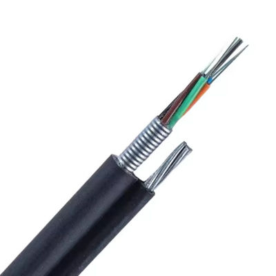 GYTC8S/GYTC8A Dışarıda Kendini Destekleyen Şekil 8 Optik Fiber Kablo Çelik Zırhlı Fiber Optik Kablo
