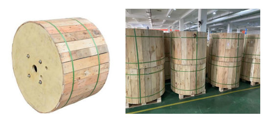 24 Core Outdoor ADSS Tek Modlu Fiber Optik Kablo 4km/ davul G652d Üretici Tedarikçi