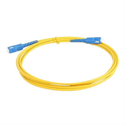 2.0mm 3.0mm SC UPC To SC UPC Duplex Jumper 1m 2m 3m 5m SM MM G652d SC Fiber Optic Patch Cord Patchcord