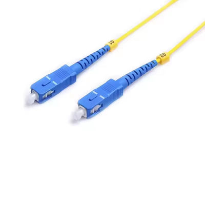 2.0mm 3.0mm SC UPC To SC UPC Duplex Jumper 1m 2m 3m 5m SM MM G652d SC Fiber Optic Patch Cord Patchcord