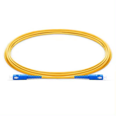 2.0mm 3.0mm SC UPC To SC UPC Duplex Jumper 1m 2m 3m 5m SM MM G652d SC Fiber Optic Patch Cord Patchcord