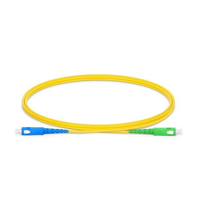 optik fiber yama kablosu 3.0mm LSZH SC/APC a SC/UPC 1m 2m 3m Patch Cord