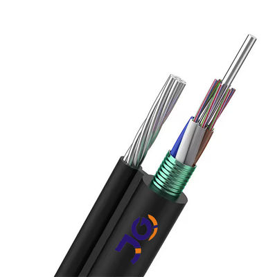 Fiber Optic 12 24 48 96 Çekirdek Tek Modlu Kendiliğinden Dayanan Havadan Fig 8 GYTC8S GYTC8Y Fiber Optic Kablo