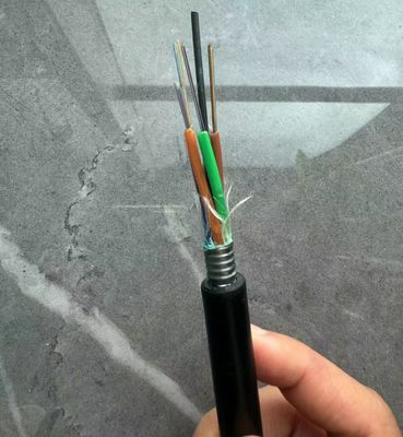 PSP Esneklik 24Cores Açık GYTS G652D Hava için Fiber Optic Kablo