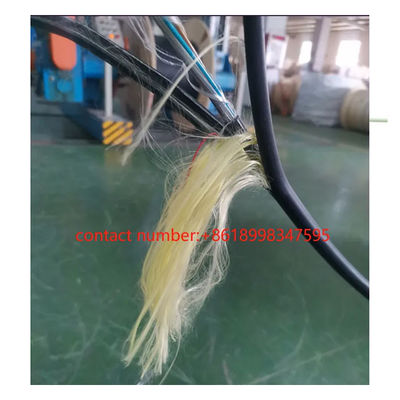 Premium ADSS Double Sheath Fiber Optic Kablo Genişliği 400m 24 48 72 96 144 288 Çekirdek