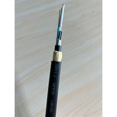 Premium ADSS Double Sheath Fiber Optic Kablo Genişliği 400m 24 48 72 96 144 288 Çekirdek