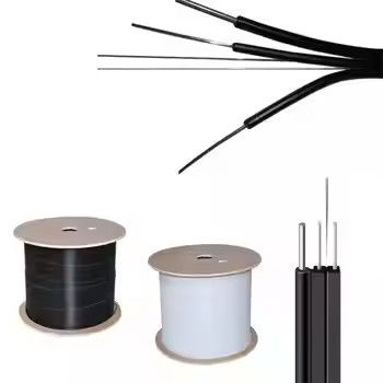 G657a1 G657a2 LSZH ceket FTTH kapalı açık hava düşme kablosu fiber optik kablosu