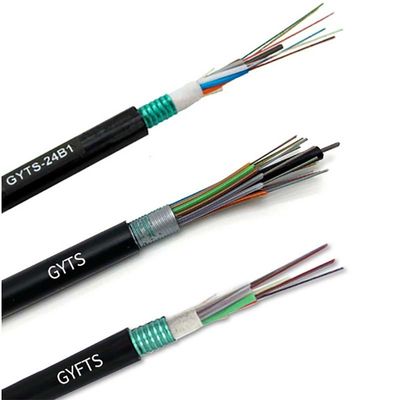 Tek modlu Muitimodlu OM1 OM2 OM3 Açık Hava Kanalı Yeraltı GYTS GYFTS Fiber Optic Kablo