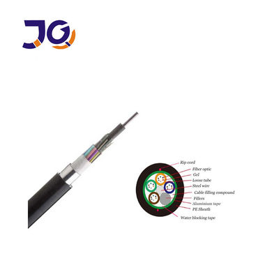 SM MM Zırhlı G652D 24 48 96Core Fiber Optic Kablo GYTS