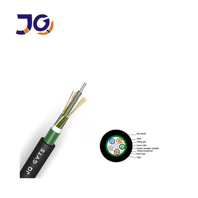 SM MM Zırhlı G652D 24 48 96Core Fiber Optic Kablo GYTS