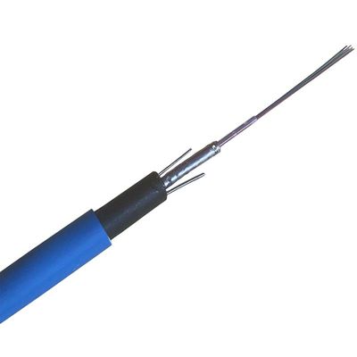 MGTSV 24 çekirdekli açık hava fiber optik kablosu tek modlu zırhlı madenci kanal kablosu