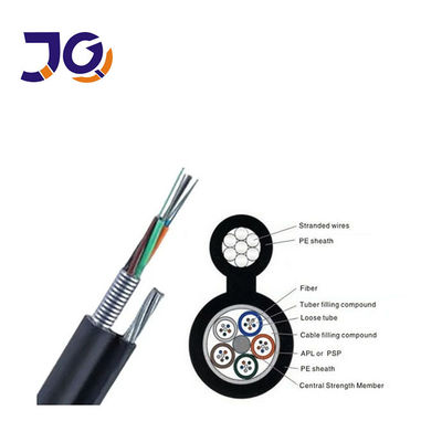 GYTC8S Şekil 8 Fiber optik kablo 24 48 72 96 Çekirdek Fiber optik kablo Zırhlı optik kablo
