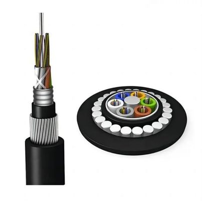 GYTA33 Denizaltı Fiber Optik Kablo 48/96/144 Çekirdek Uzun Mesafe İletişimi İçin