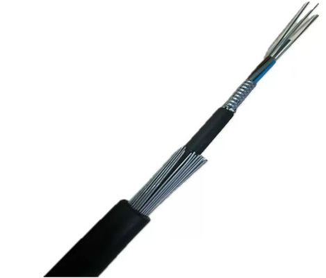 24 48 çekirdek sualtı zırhlı fiber optik kablosu GYTA33 GYFTY33 Stranded Loose Tube