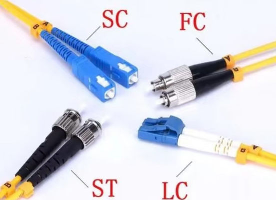 Fiber Optic Patch Cord Single Multi Mode SC/LC/ST-UPC/APC LSZH Gövde En iyi fiyat