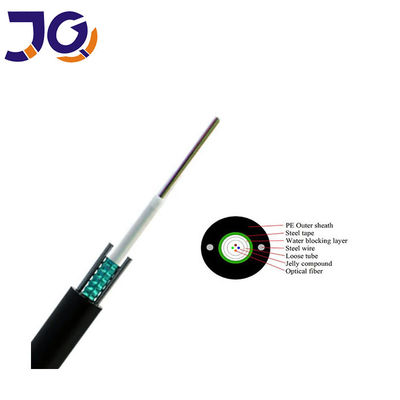 GYFXTS Unitube Merkezi Boş Tüp Dış Fiber Optik Kablo Zırhlı Kablo