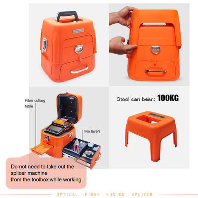 AI-9 Füzyon Splicing Fiber Füzyon Splicer Otomatik FTTH Fiber Optik Kaynak Splicing Makineleri