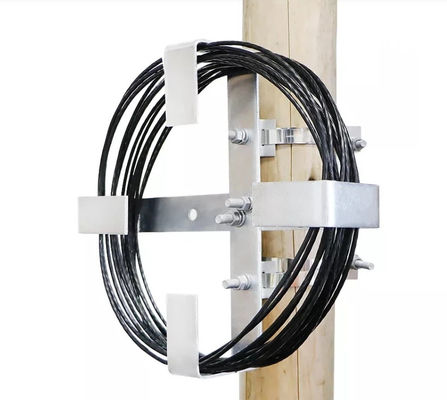 Yukarıdaki ADSS Fiber Kablo Kulesi ve Sütun Kullanımı Kablo Depolama Montaj Brackets