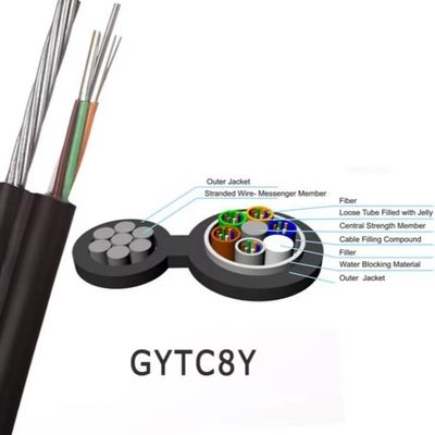 GYFTC 8S GYXTC 8S Havai Hat Zırhlı Fiber Optik Kablo