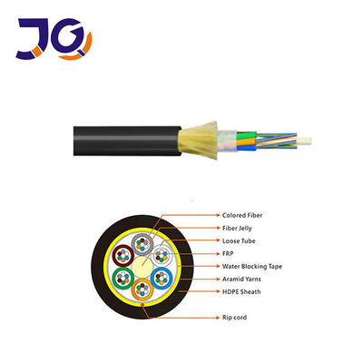 Tek Ceketli ADSS Açık Hava Fiber Optik Kablosu 100m Genişleme