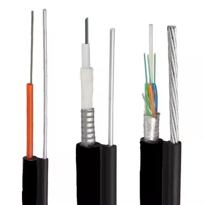 Mini Kendiliğinden Desteklenen Şekil 8 Fiber Optic Kablo 8/12/24/48 Çekirdek Dış Hava Optik Kablo GYTC8Y/GYTC8S/GYTC8A/GYXTC8A/GYXTC8Y
