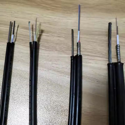 Mini Kendiliğinden Desteklenen Şekil 8 Fiber Optic Kablo 8/12/24/48 Çekirdek Dış Hava Optik Kablo GYTC8Y/GYTC8S/GYTC8A/GYXTC8A/GYXTC8Y