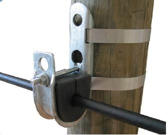 En kaliteli ADSS kablosu için galvanizli askı kilidi