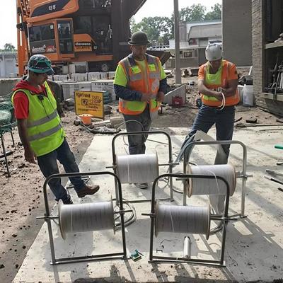 Katlanabilir Optik Fiber Kablo Patch Cord Drop Rack Kablo Yapılandırma Aracı Kablo Rulo Kablo Tel Rehberlik Rack İnşaat İzleme