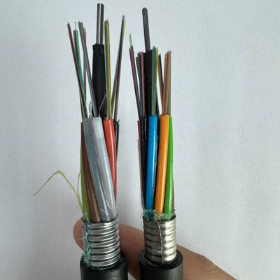 GYTA Fabrika Fiyatı Zırhlı Alüminyum Bant Dış Mekan Fiber Optik Kablo Doğrudan Gömme İçin