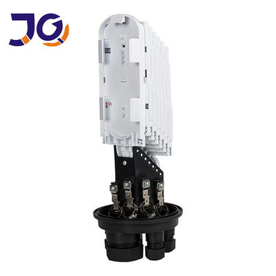 Dış Mekan 12 24 48 96 144 288 Çekirdek Fiber Optik Ek Kutusu Kubbe Muhafazası Optik Birleştirme Kapatma