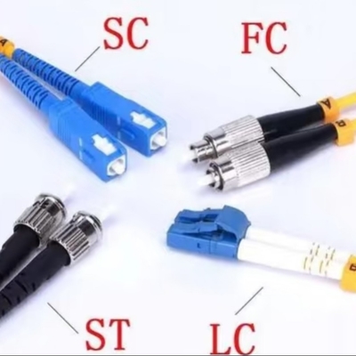 SC/APC'den SC/UPC Fiber Optic Patch Cord 3.0mm LSZH Jumper Kablosu 1m 2m 3m Yüksek Hızlı Bağlantı