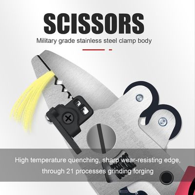 9'u 1 Arada Optik Fiber Sıyırıcı Fiber Optik Pensesi Optik Kablo Sıyırıcı