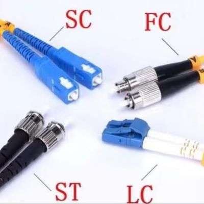 SC APC SC UPC 3mm LSZH Fiber Yama Kablosu FTTH 1m 2m 3m Hızlı Veri İletimi