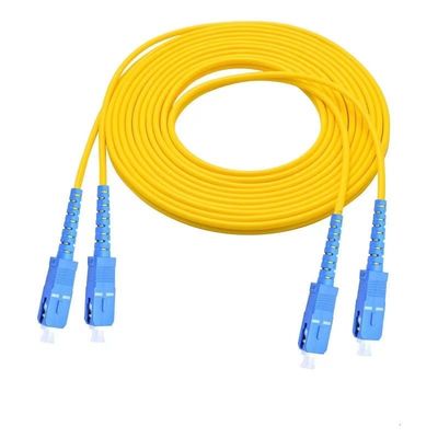 SC APC SC UPC 3mm LSZH Fiber Yama Kablosu FTTH 1m 2m 3m Hızlı Veri İletimi