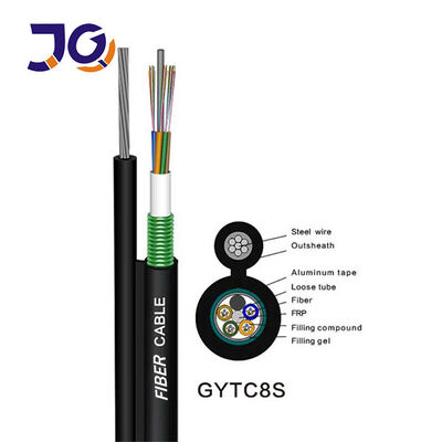 Standart Şekil-8 Kendinden Destekli Örgülü Gevşek Tüplü Optik Kablo GYTC8S