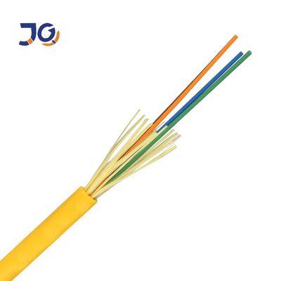 PVC Kılıf OD6.5mm Sıkı Tampon Fiber Optik Kablo