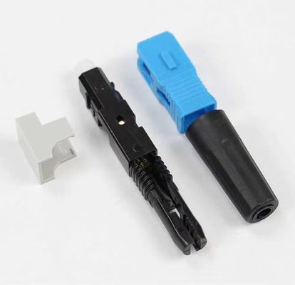 FTTX UPC SC Tek Modlu Fiber Optik Hızlı Konektör