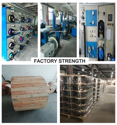 Metalik Olmayan GYFXTY 12 Çekirdekli Açık Fiber Optik Kablo