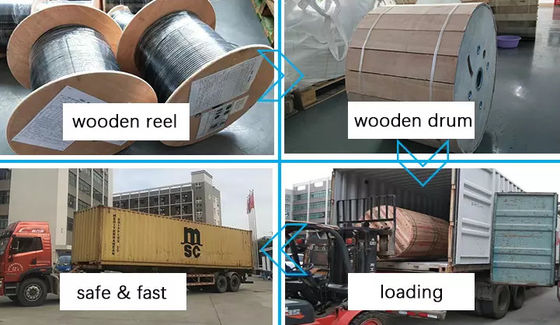 GYTA-36B1 Zırhlı Tek Modlu G652D 36 Çekirdekli Fiber Optik Kablo