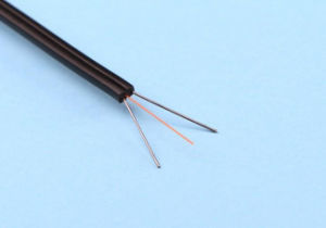 Tek Modlu LSZH GJXH FTTX FTTB FTTH Fiber Optik Bırak Kablo