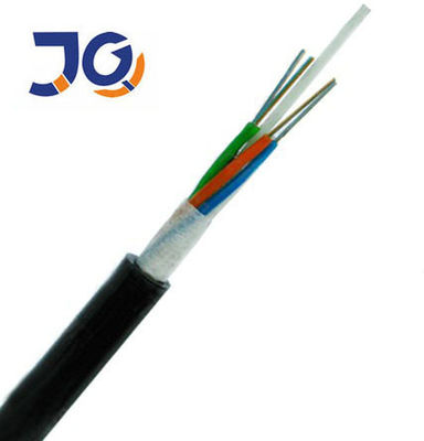 12 48 Core GYFTY Zırhsız Kanal Fiber Optic Kablo Dışarıda Çıkarılan Tüp Tek Mod G652D